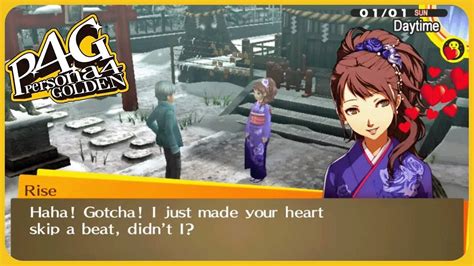 persona 4 golden dating rise